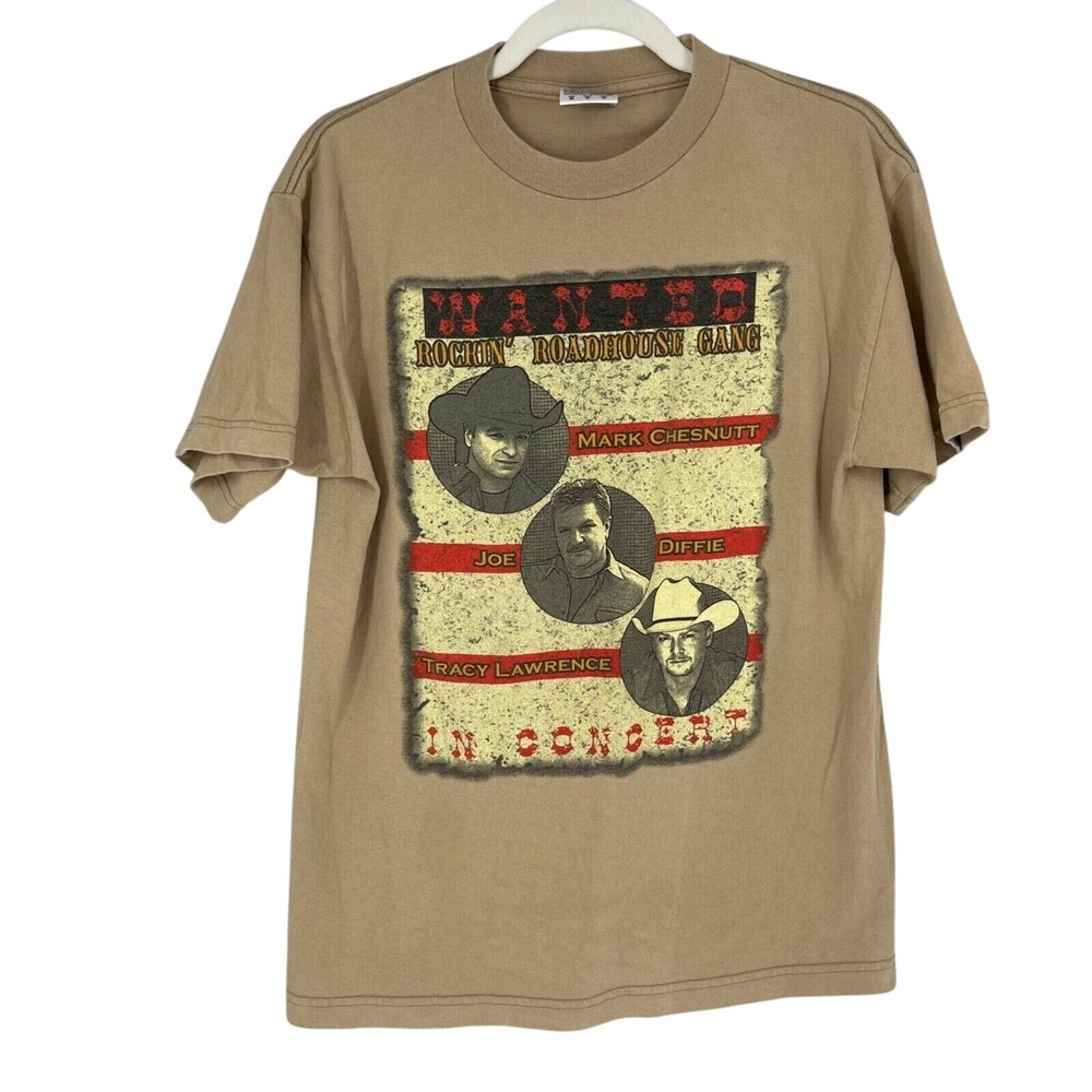 Rockin Road House Gang Tour T-shirt M Diffie Chesnutt Lawrence Country Music